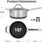 Hybrid Nonstick 5 QT Stockpot - Image 6