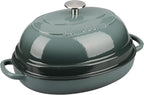 EDGING CASTING Enameled Oval Cast Iron Dutch Oven Pot - Image 8