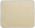 InterDesign iDry Large Kitchen Countertop Absorbent Dish Drying Mat, Wheat/Ivory by iDesign