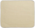InterDesign iDry Large Kitchen Countertop Absorbent Dish Drying Mat, Wheat/Ivory by iDesign