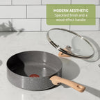 T-Fal Revive Ceramic Nonstick Sauce Pan - Image 4