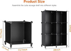 HOMIDEC XLarge Cube Storage Organizer, 13.7 Inch Closet Organizer Storage - Image 2