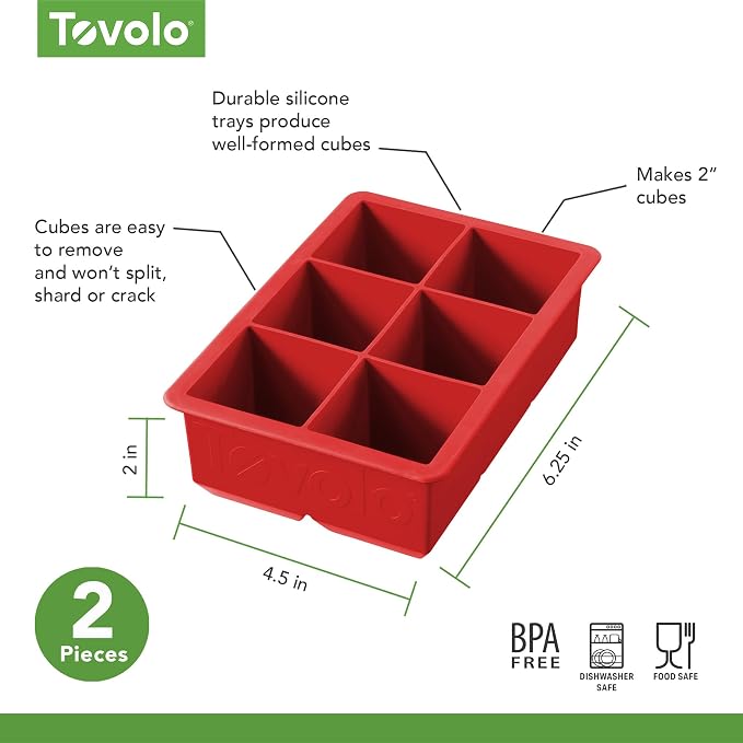 Tovolo King Cube Ice Mold Tray - Image 5