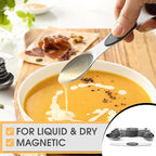 Spring Chef Stainless Steel Magnetic Measuring Spoons Set of 8 - Image 4