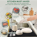 HANZENMA Roll Up Dish Drying Rack Over The Sink Kitchen Roll Up Sink Drying - Image 3