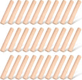 Patelai 30 Pieces Small Wooden Rolling Pin, Dumpling Dough Roller Wooden Mini by Patelai