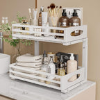Under Sink Organizer, 2 Tier Under Sink Organizers and Storage, Adjustable - Image 8