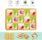 Tvmania Ice Cube Trays Set of 2, Easy Release 15 Flexible Silicone Ice Cube - Image 4