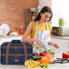 Quilted Insulated Double Casserole Carrier - Image 2