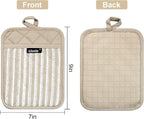 Alselo Silicone Pot Holders Set of 3 Heat Resistant & Non Slip Potholders - Image 2