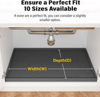 TigeJoy 28" x 22" Under Sink Mats - Image 6