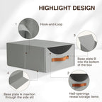 Homsorout Stackable Storage Drawers - Image 5