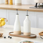 vancasso 16 Oz Ceramic Olive Oil Dispenser Bottle, Bottle Dispenser - Image 9