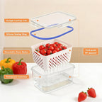 4 in 1 Food Storage Container, Fruit Storage Containers - Image 6