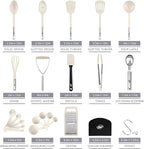 Kitchen Utensils Set 35 PCS Cooking Utensils Set, Nonstick and Heat Resistant - Image 2