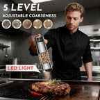 Upgraded Larger Capacity Electric Salt and Pepper Grinder Set Rechargeable - Image 5