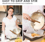 Wooden Spatula for Cooking Set of 2 – 12 Inch Acacia Wood Spatula - Image 3