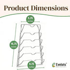 Evelots 6-Tier Pot Lid Organizer - Image 2