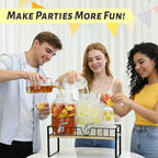 Hassky Extra Wider Glass Drink Dispensers - Image 9