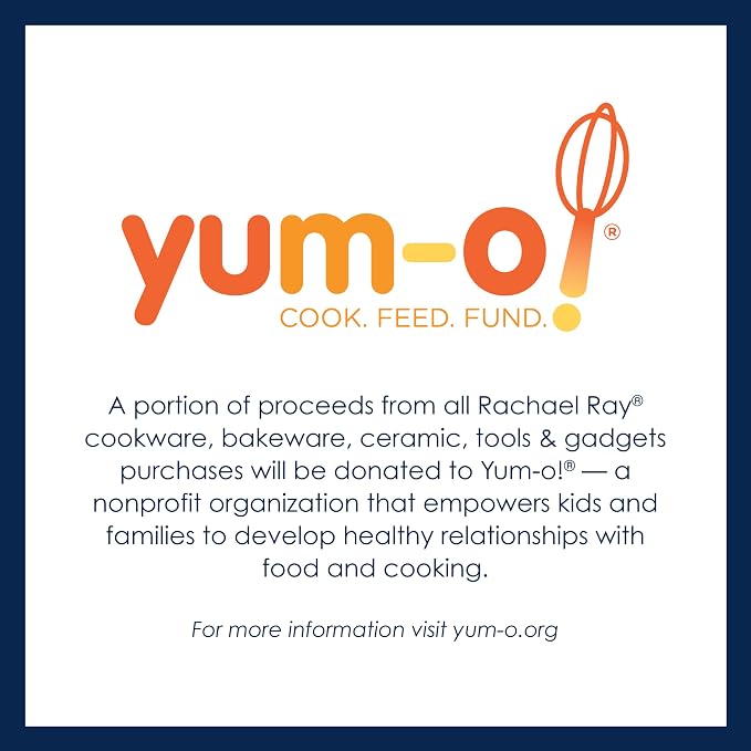 Rachael Ray Cook + Create Nonstick Frying Pan/Skillet, 8.5 Inch - Image 8