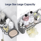 NESOMI Shower Caddy Adhesive Shower Organizer 8-Pack, Rustproof Stainless Steel - Image 9