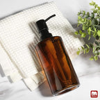 GMISUN Amber Glass Soap Dispenser, Hand Soap Dispenser - Image 9
