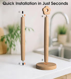 KitchLife Cute Wooden Paper Towel Holder - Image 5
