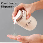 BosilunLife Apricot Soap Dispenser Set - Image 5
