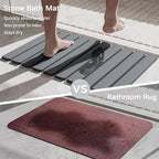 Foldable Stone Bath Mat, Quick Dry Stone Drying Mats - Image 6
