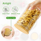 BGraceyy Glass Jars with Bamboo Lids 20 oz - Image 4