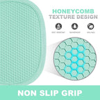 2-Pack Silicone Pot Holders for Kitchen Heat Resistant up to 500°F, Non-Slip - Image 3