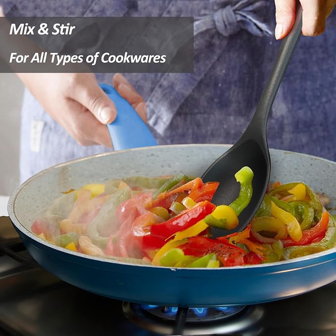 Silicone Slotted Spoons for Cooking - Image 8