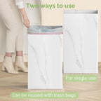 Magicheap 4 Pack Extra Large Disposable Trash Cans, Reusable Portable Garbage - Image 5