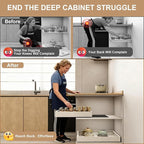 Pull out Cabinet Organizer, Expandable Width, Depth - Image 4