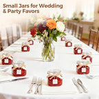 ComSaf Set of 6 Square Glass Jars - Image 6
