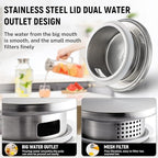 Netany 2 Pack 1.2 Liters/40 oz Small Square Glass Pitcher - Image 5