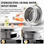 Netany 4 Pack 2 Liters/68 oz Square Glass Pitcher - Image 5