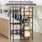 5-Tier Pot and Pan Organizer Rack - Image 3