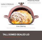 Overmont Enameled Cast Iron Bread Oven - 6QT Bread Dutch Oven - Image 4