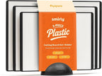 SMIRLY Plastic Cutting Board Set by Smirly