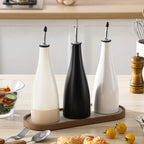 vancasso 16 Oz Ceramic Olive Oil Dispenser Bottle, Bottle Dispenser - Image 9