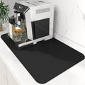 WISELIFE Coffee Mat Super Absorbent Dish Drying Mat Coffee Bar Accessories Match by WiseLife