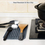 ZLR Silicone Dish Drying Mat for Kitchen Counter, Eco-Friendly Fast Dry Dish Mat - Image 9