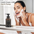 Luxspire Foaming Soap Dispenser, Glass Foam Pump Soap Dispenser, Non-Slip Hand - Image 7