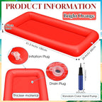 Leitee 3 Pcs Inflatable Serving Bar Kit Includes Salad Buffet Tray - Image 2