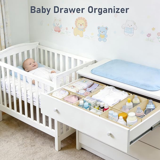DIMJ Drawer Organizer Clothes Storage - Image 3