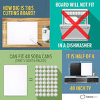 Thirteen Chefs Extra Large 24 x 18 Plastic Cutting Board - Image 6