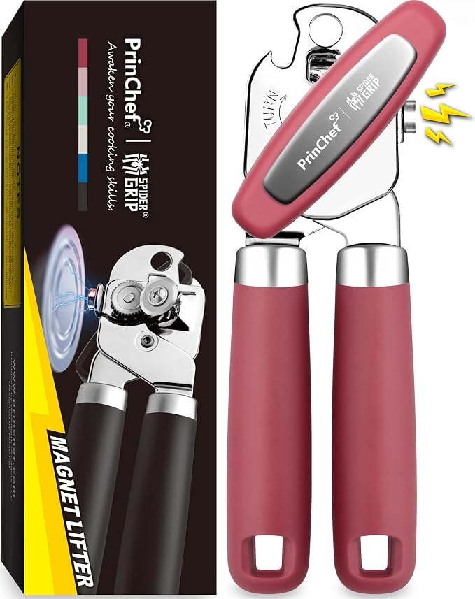 PrinChef Can Opener Manual, Can Tin Bottle Opener - Image 7