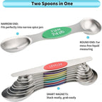Magnetic Measuring Spoons Set of 9 - Image 7