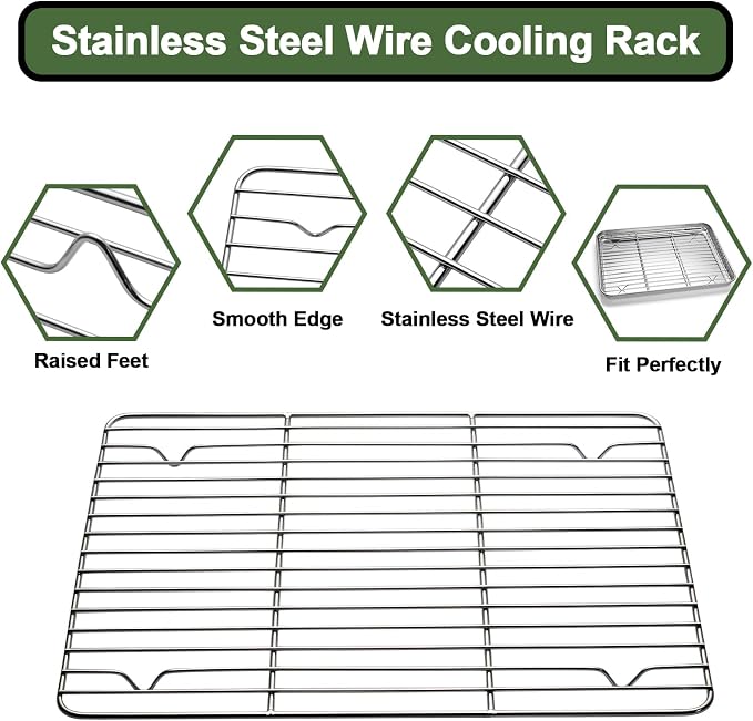 Baking Sheet Tray Cooling Rack - Image 4